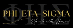 This image is the logo of the honors society where Gibelle Beaujon is a current member called Phi Eta Sigma.